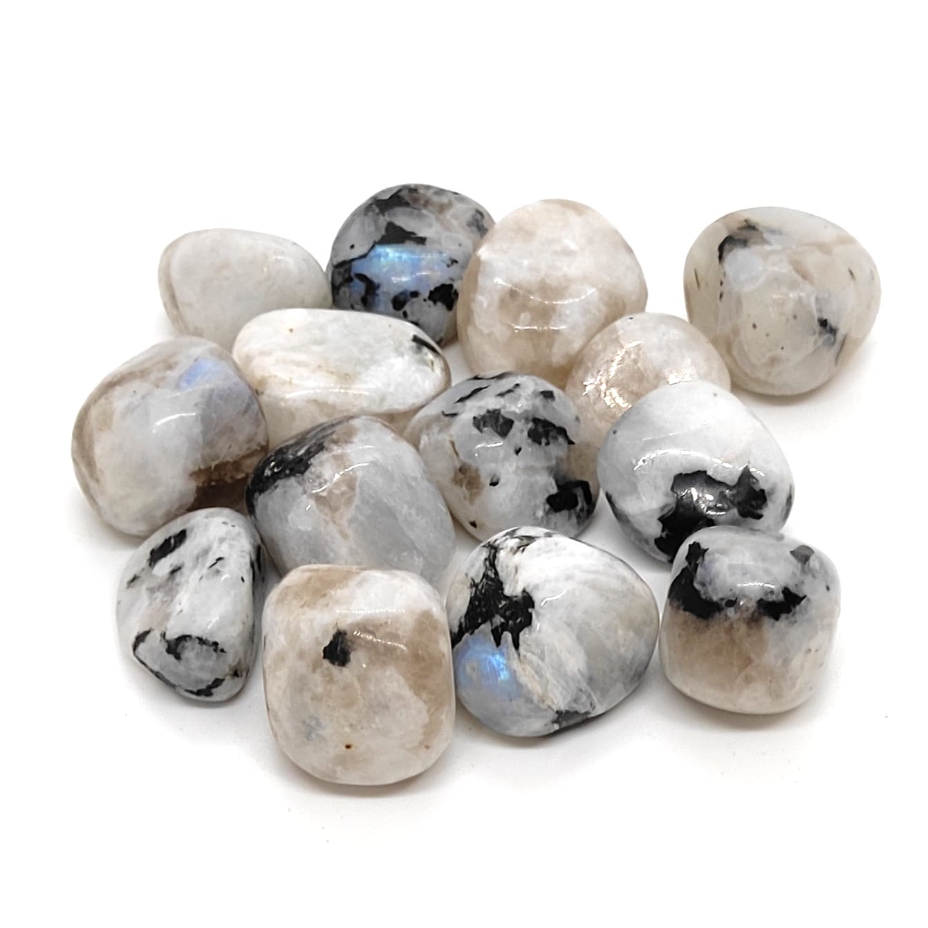 Rainbow Moonstone Tumble Stone Natural With High Quality